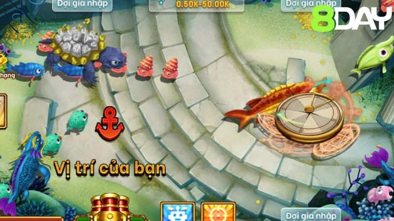 Kinh nghiệm chơi game bắn cá tại 8DAY cho hội viên mới